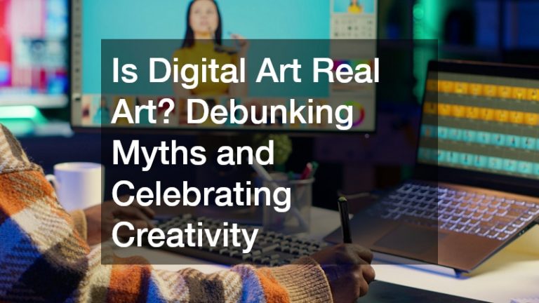 artist working on digital art